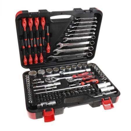 RS PRO 94 Piece Mechanical Tool Kit with Case 2